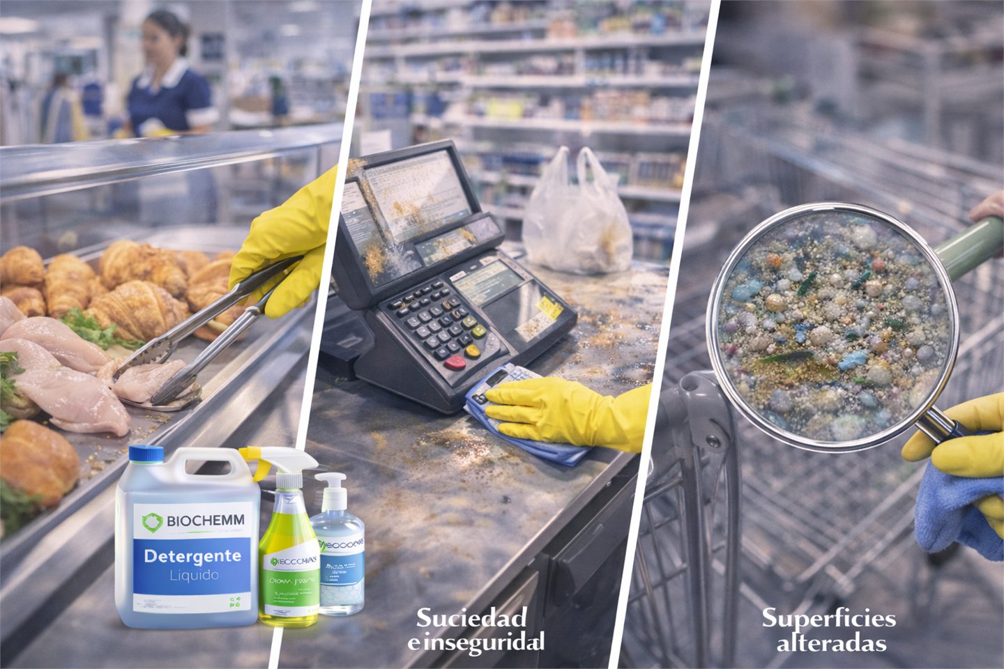 Protocolos de limpieza en comercios