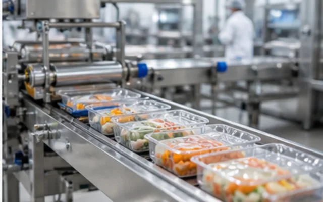 L&iacute;nea de alimentos procesados y empacados